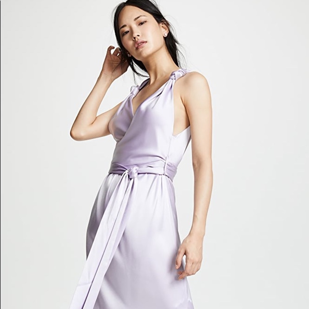 ISO Nanushka Shanti Dress Lilac Small